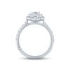 Thumbnail Image 2 of Monique Lhuillier Bliss Diamond Engagement Ring 1-1/4 ct tw Princess, Marquise & Round-cut 18K White Gold
