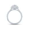 Thumbnail Image 3 of Monique Lhuillier Bliss Diamond Engagement Ring 1-1/4 ct tw Princess, Marquise & Round-cut 18K White Gold