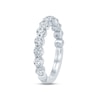 Thumbnail Image 2 of Monique Lhuillier Bliss Diamond Anniversary Band 1-1/2 ct tw Round-cut 18K White Gold