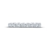 Thumbnail Image 4 of Monique Lhuillier Bliss Diamond Anniversary Band 1-1/2 ct tw Round-cut 18K White Gold