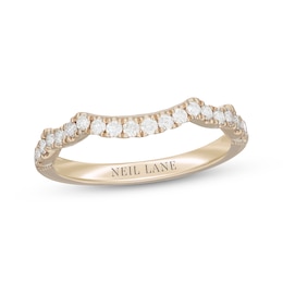 Neil Lane Diamond Wedding Band 1/3 ct tw Round-cut 14K Yellow Gold