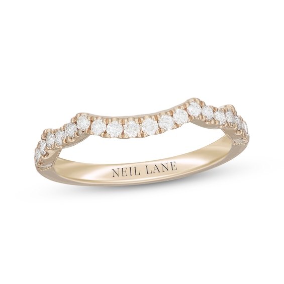 Neil Lane Diamond Wedding Band 1/3 ct tw Round-cut 14K Yellow Gold