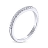 Thumbnail Image 2 of THE LEO Legacy Lab-Grown Diamond Wedding Band 1/4 ct tw 14K White Gold