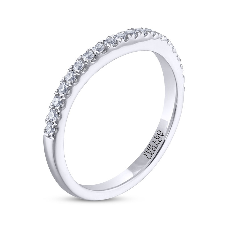 Main Image 2 of THE LEO Legacy Lab-Grown Diamond Wedding Band 1/4 ct tw 14K White Gold