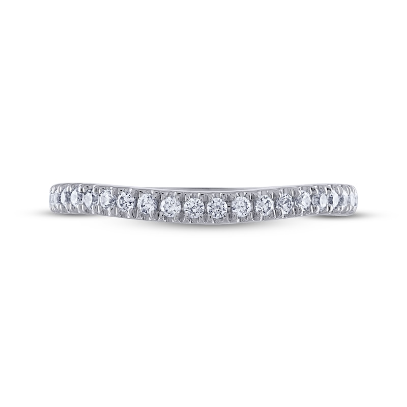 Main Image 3 of THE LEO Legacy Lab-Grown Diamond Wedding Band 1/4 ct tw 14K White Gold