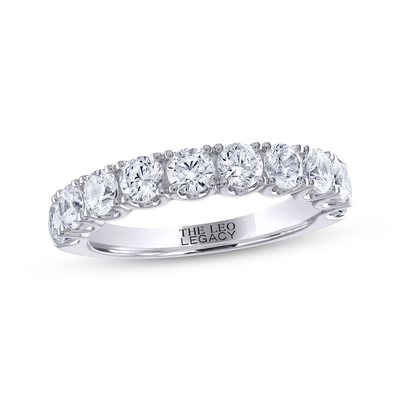 Main Image 1 of THE LEO Legacy Lab-Grown Diamond Anniversary Band 1-1/2 ct tw 14K White Gold