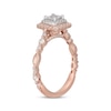 Thumbnail Image 2 of Neil Lane Princess-Cut Diamond Engagement Ring 7/8 ct tw 14K Two-Tone Gold