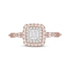 Thumbnail Image 3 of Neil Lane Princess-Cut Diamond Engagement Ring 7/8 ct tw 14K Two-Tone Gold