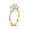 Thumbnail Image 2 of Monique Lhuillier Bliss Diamond Engagement Ring 1-1/6 ct tw 18K Two-Tone Gold