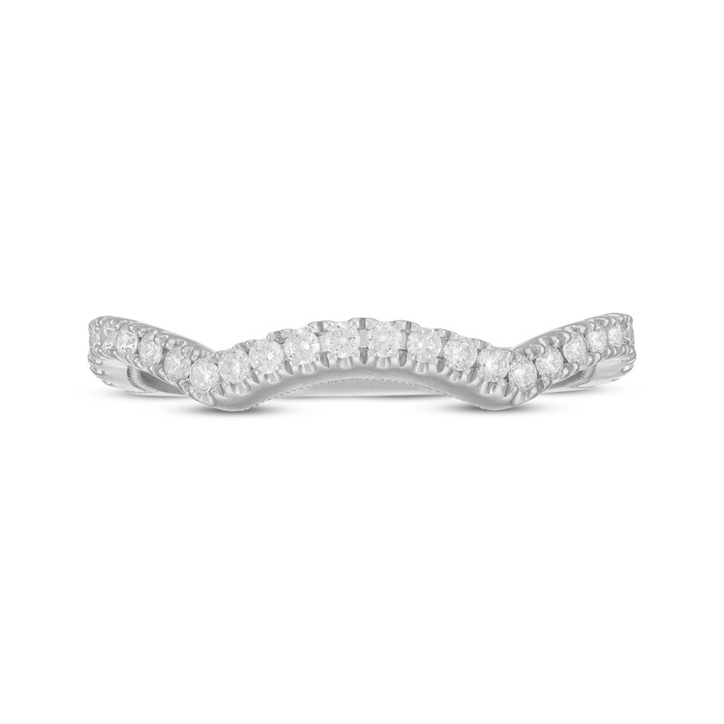 Main Image 3 of Neil Lane Round-Cut Diamond Wedding Band 1/3 ct tw 14K White Gold