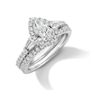 Thumbnail Image 1 of Neil Lane Pear-Shaped Diamond Frame Bridal Set 1-7/8 ct tw 14K White Gold