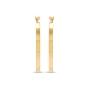 Thumbnail Image 2 of Square-Edge Hoop Earrings 14K Yellow Gold 20mm