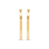 Thumbnail Image 1 of Square-Edge Hoop Earrings 14K Yellow Gold 20mm