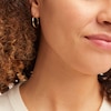 Thumbnail Image 4 of Square-Edge Hoop Earrings 14K Yellow Gold 20mm