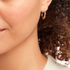 Thumbnail Image 3 of Hollow Knife-Edge Hoop Earrings 14K Yellow Gold 19.5mm