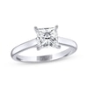 Thumbnail Image 0 of THE LEO Legacy Lab-Created Diamond Princess-Cut Solitaire Engagement Ring 1-1/2 ct tw 14K White Gold