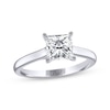 Thumbnail Image 1 of THE LEO Legacy Lab-Grown Diamond Princess-Cut Solitaire Engagement Ring 1-1/2 ct tw 14K White Gold