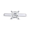 Thumbnail Image 2 of THE LEO Legacy Lab-Created Diamond Princess-Cut Solitaire Engagement Ring 1-1/2 ct tw 14K White Gold