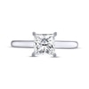 Thumbnail Image 3 of THE LEO Legacy Lab-Grown Diamond Princess-Cut Solitaire Engagement Ring 1-1/2 ct tw 14K White Gold