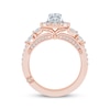 Thumbnail Image 3 of Monique Lhuillier Bliss Pear-Shaped Diamond Engagement Ring 1-1/4 ct tw 18K Two-Tone Gold