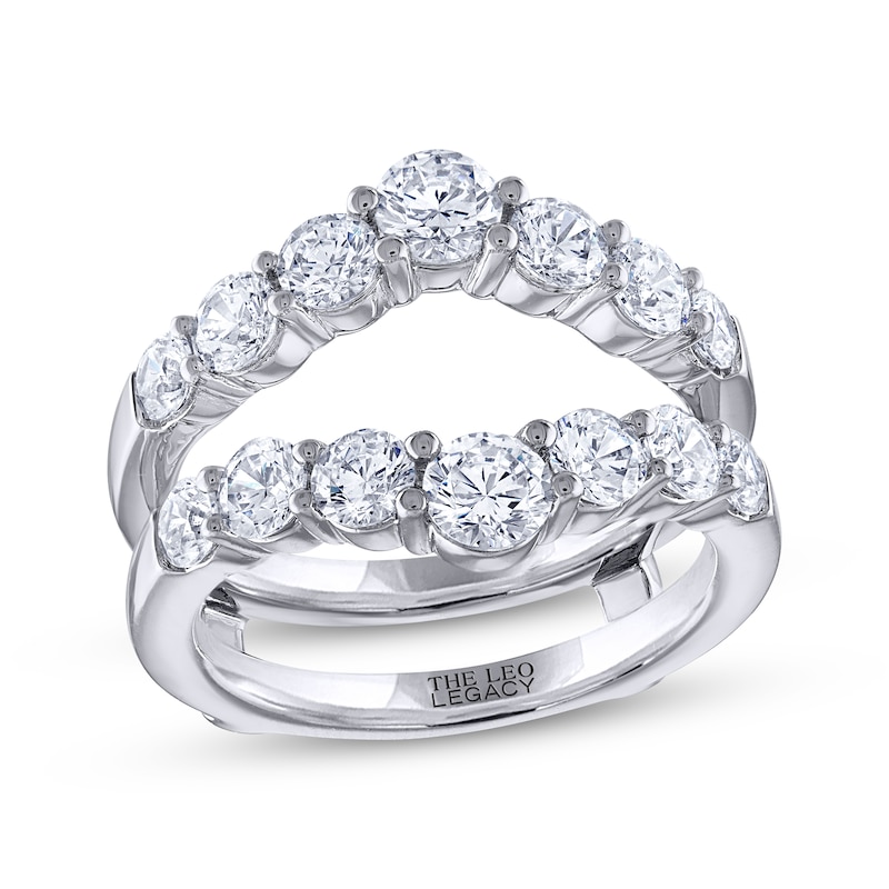 Main Image 1 of THE LEO Legacy Lab-Grown Diamond Enhancer Ring 2 ct tw 14K White Gold