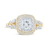 Thumbnail Image 3 of Monique Lhuillier Bliss Princess-Cut Lab-Created Diamond Engagement Ring 1-3/4 ct tw 18K Two-Tone Gold