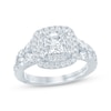Thumbnail Image 0 of Monique Lhuillier Bliss Princess-Cut Lab-Created Diamond Engagement Ring 1-3/4 ct tw 18K White Gold