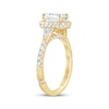 Thumbnail Image 2 of Monique Lhuillier Bliss Emerald-Cut Lab-Grown Diamond Engagement Ring 1-7/8 ct tw 18K Yellow Gold