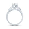 Thumbnail Image 3 of Monique Lhuillier Bliss Oval-Cut Lab-Grown Diamond Engagement Ring 2 ct tw 18K White Gold