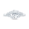 Thumbnail Image 3 of Monique Lhuillier Bliss Oval-Cut Lab-Created Diamond Engagement Ring 2 ct tw 18K White Gold