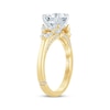Thumbnail Image 2 of Monique Lhuillier Bliss Oval-Cut Lab-Grown Diamond Engagement Ring 2 ct tw 18K Two-Tone Gold