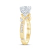 Thumbnail Image 2 of Monique Lhuillier Bliss Round-Cut Lab-Grown Diamond Engagement Ring 2-5/8 ct tw 18K Two-Tone Gold
