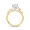 Thumbnail Image 2 of Monique Lhuillier Bliss Round-Cut Lab-Created Diamond Engagement Ring 2-5/8 ct tw 18K Two-Tone Gold
