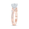 Thumbnail Image 2 of Monique Lhuillier Bliss Round-Cut Lab-Grown Diamond Engagement Ring 2-5/8 ct tw 18K Two-Tone Gold