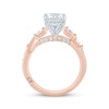 Thumbnail Image 3 of Monique Lhuillier Bliss Round-Cut Lab-Grown Diamond Engagement Ring 2-5/8 ct tw 18K Two-Tone Gold