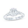 Thumbnail Image 0 of Monique Lhuillier Bliss Oval-Cut Lab-Created Diamond Engagement Ring 2-3/8 ct tw 18K White Gold