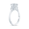 Thumbnail Image 1 of Monique Lhuillier Bliss Oval-Cut Lab-Created Diamond Engagement Ring 2-3/8 ct tw 18K White Gold