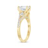 Thumbnail Image 2 of Monique Lhuillier Bliss Emerald-Cut Lab-Grown Diamond Engagement Ring 2-1/2 ct tw 18K Yellow Gold