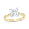 Thumbnail Image 0 of Monique Lhuillier Bliss Princess-Cut Lab-Created Diamond Engagement Ring 1-7/8 ct tw 18K Two-Tone Gold