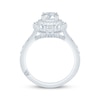 Thumbnail Image 2 of Monique Lhuillier Bliss Round-Cut Lab-Created Diamond Engagement Ring 1-7/8 ct tw 18K White Gold