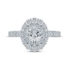 Thumbnail Image 3 of Monique Lhuillier Bliss Round-Cut Lab-Created Diamond Engagement Ring 1-7/8 ct tw 18K White Gold