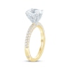 Thumbnail Image 1 of Monique Lhuillier Bliss Oval-Cut Lab-Created Diamond Engagement Ring 2-5/8 ct tw 18K Two-Tone Gold
