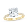 Thumbnail Image 0 of Monique Lhuillier Bliss Round-Cut Lab-Created Diamond Engagement Ring 3-5/8 ct tw 18K Two-Tone Gold
