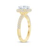 Thumbnail Image 1 of Monique Lhuillier Bliss Round-Cut Lab-Created Diamond Engagement Ring 2-1/8 ct tw 18K Yellow Gold