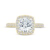 Thumbnail Image 3 of Monique Lhuillier Bliss Round-Cut Lab-Created Diamond Engagement Ring 2-1/8 ct tw 18K Yellow Gold