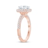 Thumbnail Image 1 of Monique Lhuillier Bliss Round-Cut Lab-Created Diamond Engagement Ring 2-1/8 ct tw 18K Rose Gold