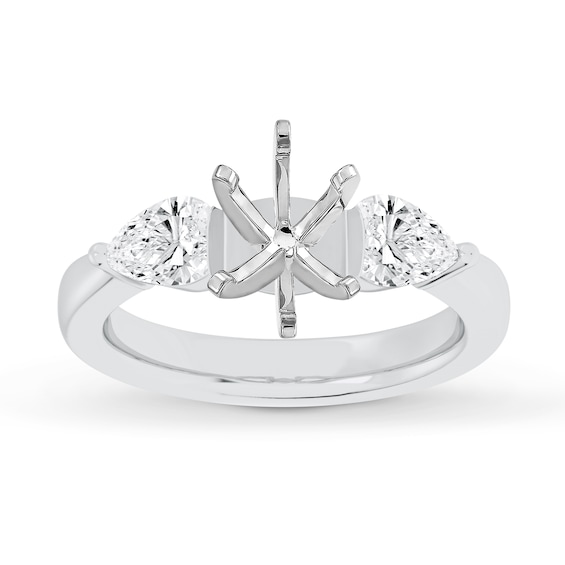 Now + Forever Lab-Grown Diamonds Engagement Ring Setting 1/2 ct tw 14K White Gold