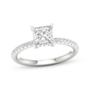 Thumbnail Image 0 of Lab-Created Diamonds by KAY Princess-Cut Engagement Ring 1-3/4 ct tw 14K White Gold