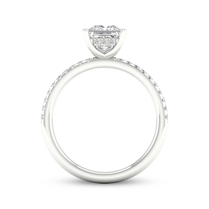 Lab-Created Diamonds by KAY Princess-Cut Engagement Ring 1-3/4 ct tw 14K White Gold