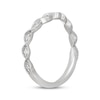 Thumbnail Image 2 of Neil Lane Diamond Milgrain Twist Contour Wedding Band 1/10 ct tw 14K White Gold